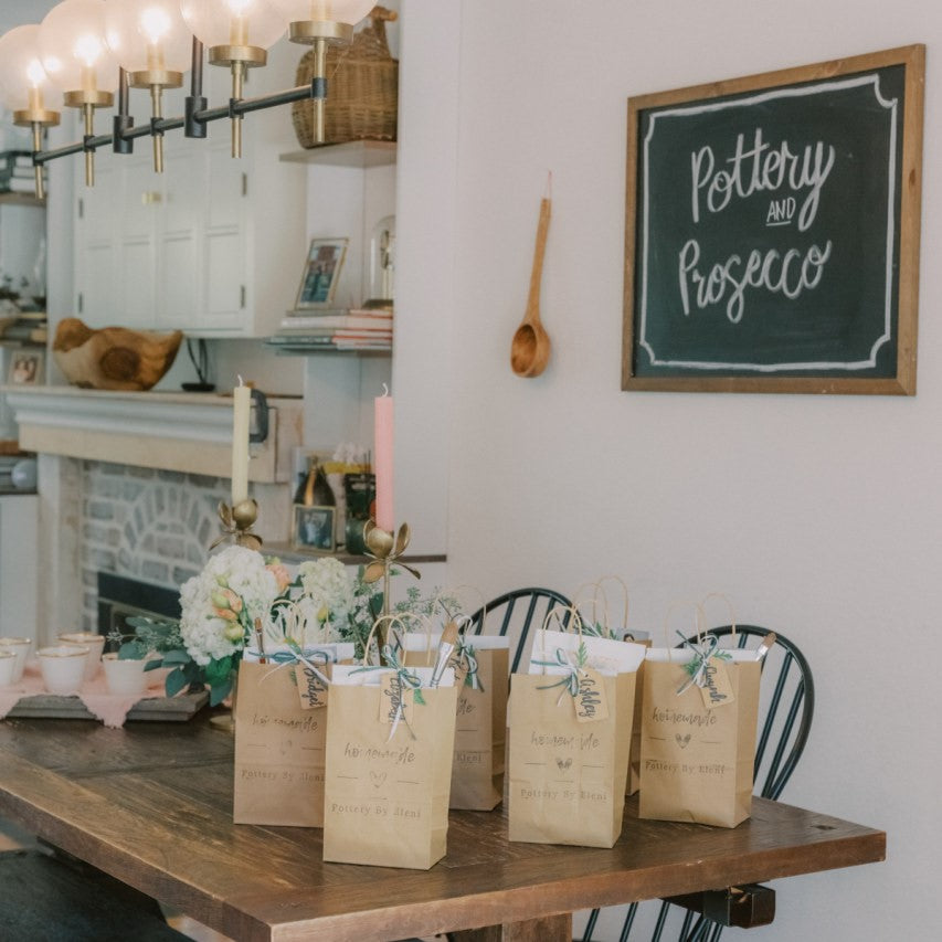 Pottery and Prosecco!