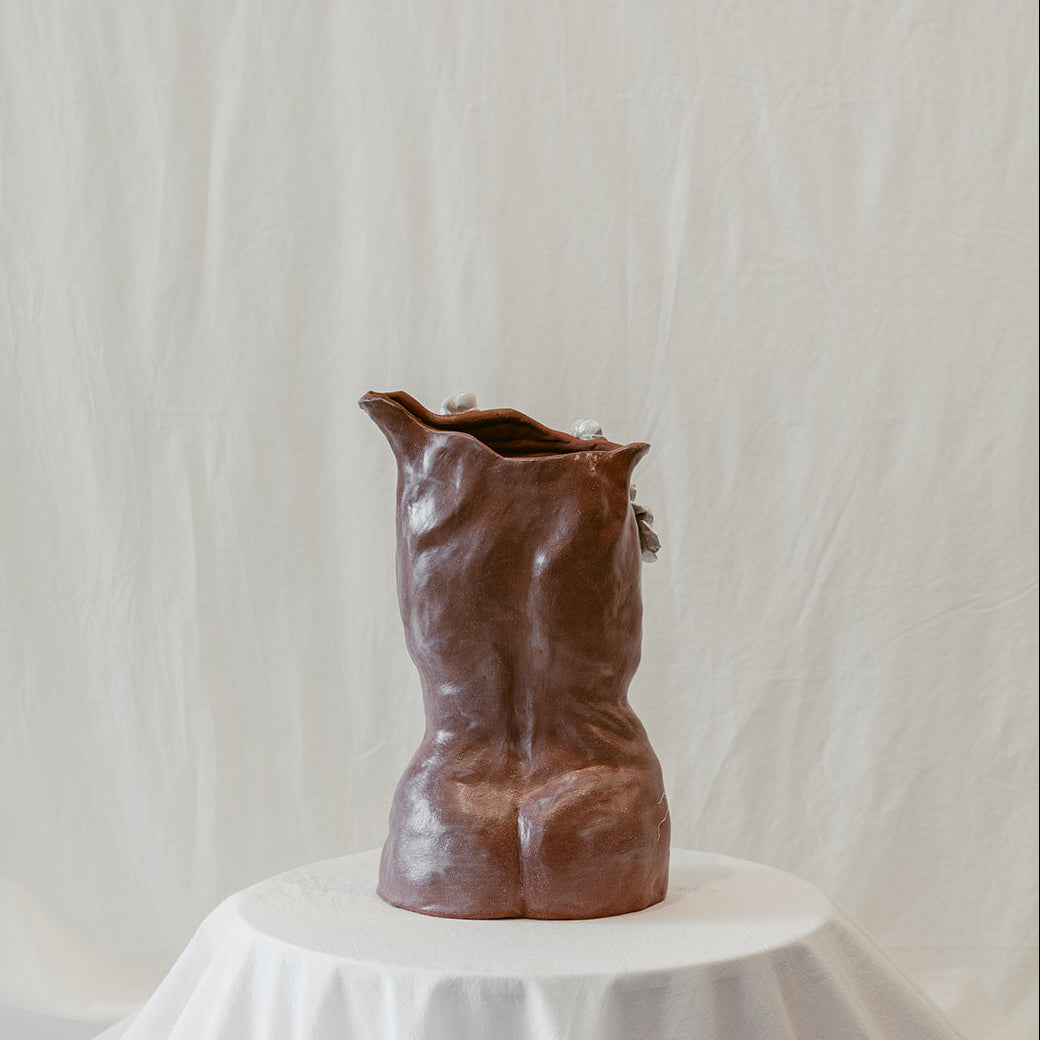 A back view of "She Who Remains".