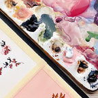 A partial side overhead view of "The Florence Palette".